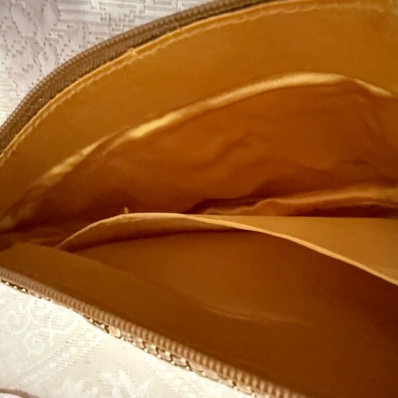 Golden Evening Bag, Shoulder, NOS - Picture 3 of 3